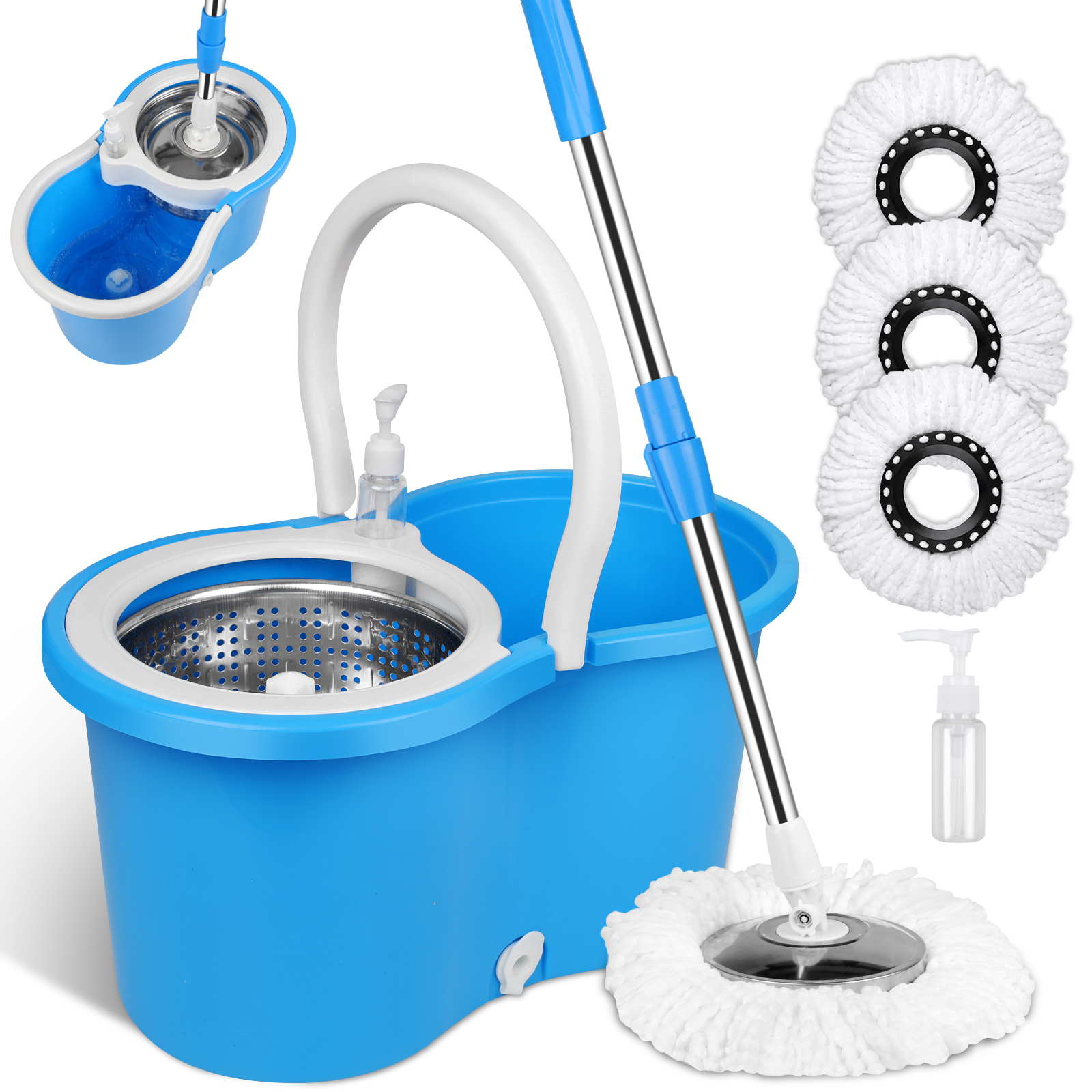 Blue Small Mop Bucket